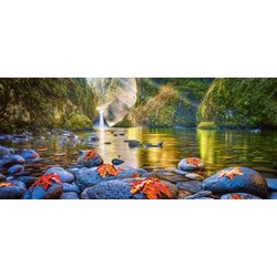 Castorland (B-060191) - "Steamy Mornings" - 600 piezas