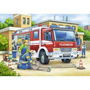 Ravensburger (07574) - "Police and Firefighters" - 12 piezas