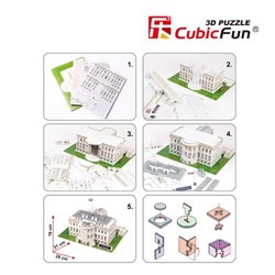 Cubic Fun (C060H) - "Washington, The White House" - 65 piezas