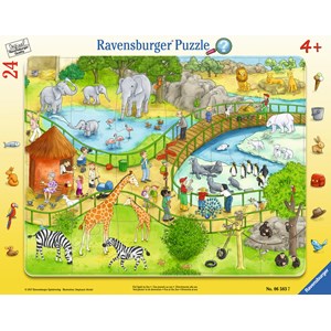 Ravensburger (06583) - "Zoo" - 24 piezas