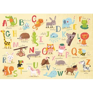 Ravensburger (08761) - "A-Z Animals" - 35 piezas