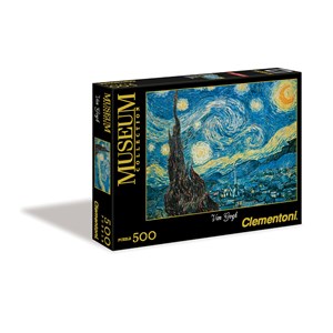 Clementoni (30314) - Vincent van Gogh: "La noche estrellada" - 500 piezas