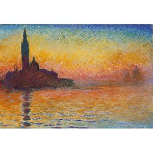 Grafika (00095) - Claude Monet: "Saint-Georges-Majeur au Crépuscule, 1908" - 12 piezas
