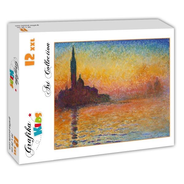 Grafika (00095) - Claude Monet: "Saint-Georges-Majeur au Crépuscule, 1908" - 12 piezas