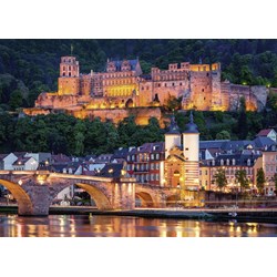 Ravensburger (19621) - "Evening in Heidelberg" - 1000 piezas
