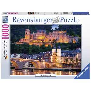 Ravensburger (19621) - "Evening in Heidelberg" - 1000 piezas