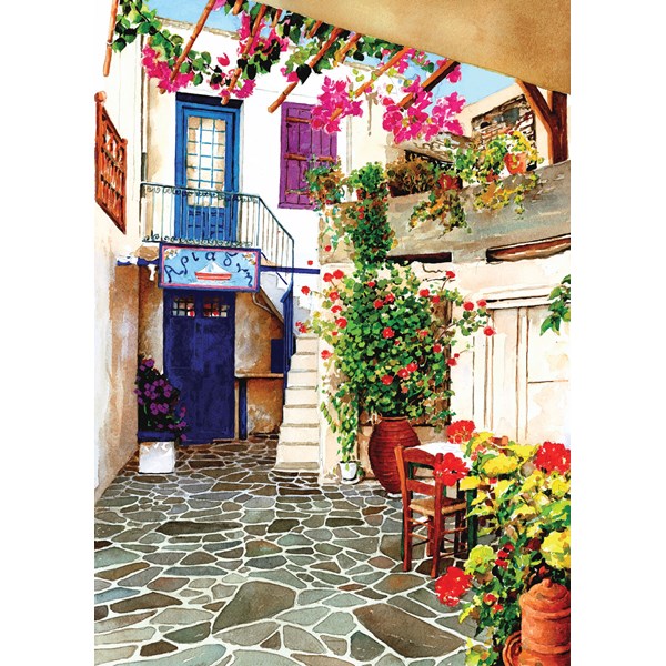 Art Puzzle (4185) - "Courtyard" - 500 piezas