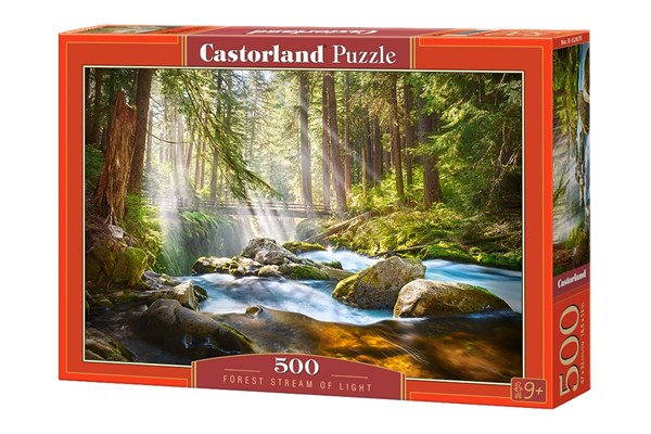 Castorland (B-52875) - "Forest Stream of Light" - 500 piezas