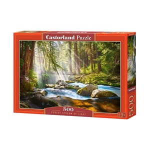 Castorland (B-52875) - "Forest Stream of Light" - 500 piezas