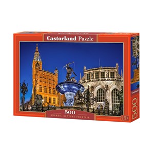 Castorland (B-52936) - "Neptune Fountain, Gdansk" - 500 piezas