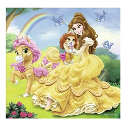 Ravensburger (09346) - "Belle, Cinderella And Raiponce" - 49 piezas