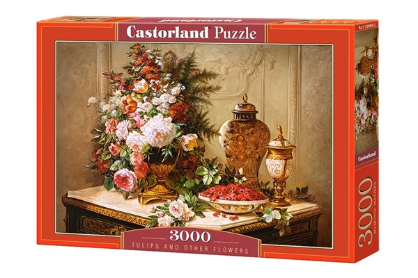Castorland (C-300488) - "Tulips and Other Flowers" - 3000 piezas