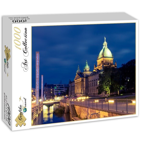 Grafika (02389) - "Bundesverwaltungsgericht, Leipzig, Germany" - 1000 piezas