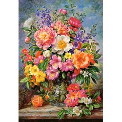 Castorland (C-103904) - "June Flowers in Radiance" - 1000 piezas