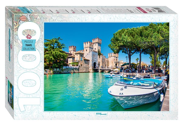 Step Puzzle (79116) - "Lake Garda" - 1000 piezas