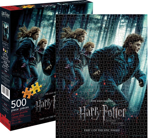 Aquarius (62118) - "Harry Potter Deathly Hallows Part I" - 500 piezas