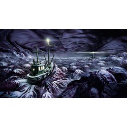 Schmidt Spiele (59374) - Carl Warner: "Stormy Sea" - 1000 piezas