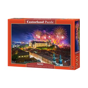 Castorland (B-52721) - "Wawel Castle, Krakow, Poland" - 500 piezas
