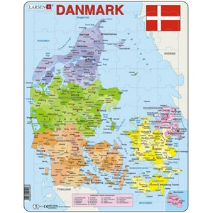 Larsen (A6-DK) - "Denmark Political - DK" - 70 piezas