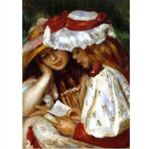 D-Toys (66909-RE08X) - Pierre-Auguste Renoir: "Two Girls Reading" - 1000 piezas