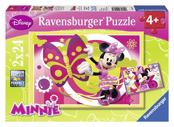 Ravensburger (09047) - "A Day with Minnie" - 24 piezas