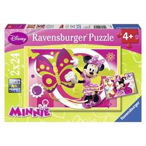 Ravensburger (09047) - "A Day with Minnie" - 24 piezas