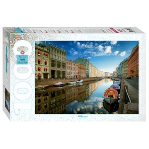 Step Puzzle (79113) - "Saint Petersburg, Moyka River" - 1000 piezas