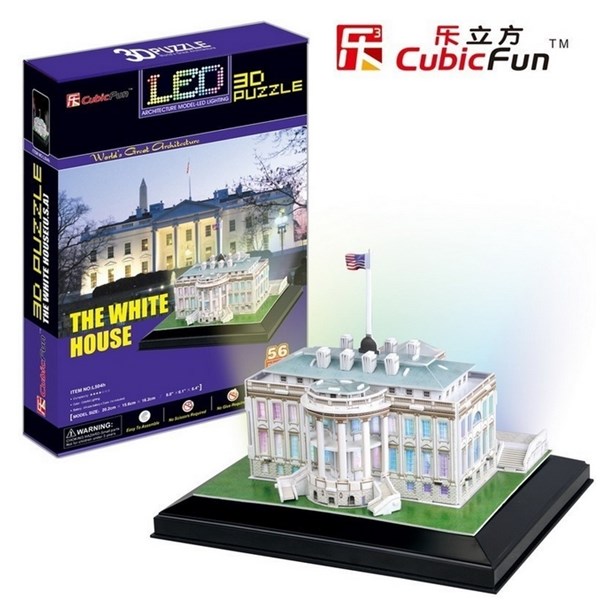 Cubic Fun (L504H) - "The White House" - 56 piezas