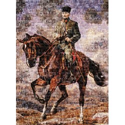 Art Puzzle (4406) - "Ghazi Mustafa Kemal Atatürk" - 1000 piezas