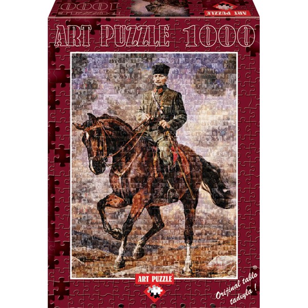 Art Puzzle (4406) - "Ghazi Mustafa Kemal Atatürk" - 1000 piezas
