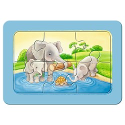Ravensburger (06574) - "Animals of Africa" - 6 piezas