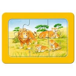 Ravensburger (06574) - "Animals of Africa" - 6 piezas