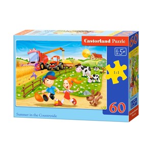 Castorland (B-06878) - "Summer in the Countryside" - 60 piezas