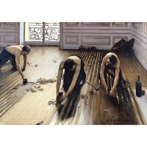 Puzzle Michele Wilson (A817-500) - Gustave Caillebotte: "The Floor Scrapers" - 500 piezas
