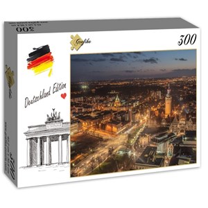 Grafika (02564) - "Deutschland Edition, Skyline, Leipzig, Germany" - 300 piezas