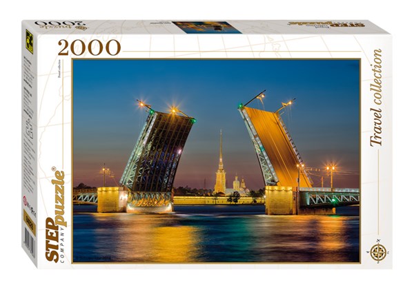 Step Puzzle (84026) - "St. Petersburg" - 2000 piezas