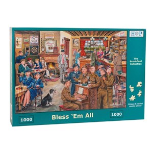 The House of Puzzles (3596) - "Bless 'Em All" - 1000 piezas