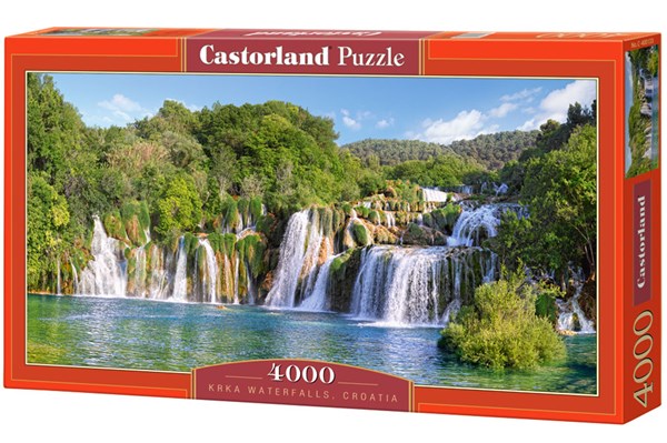 Castorland (C-400133) - "Krka Waterfalls, Croatia" - 4000 piezas