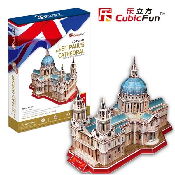 Cubic Fun (MC117H) - "St. Paul's Cathedral of London" - 107 piezas