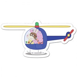 Jumbo (18471) - "Peppa Pig" - 3 6 9 12 piezas