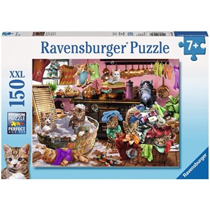 Ravensburger (10031) - "Cats in the Kitchen" - 150 piezas