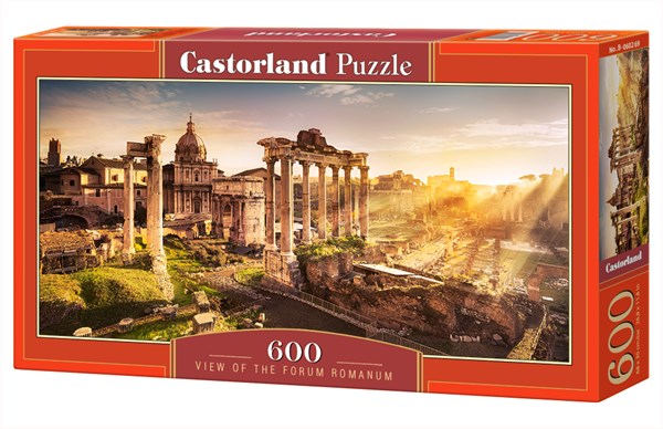 Castorland (B-060269) - "View of the Forum Romanum" - 600 piezas