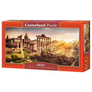 Castorland (B-060269) - "View of the Forum Romanum" - 600 piezas