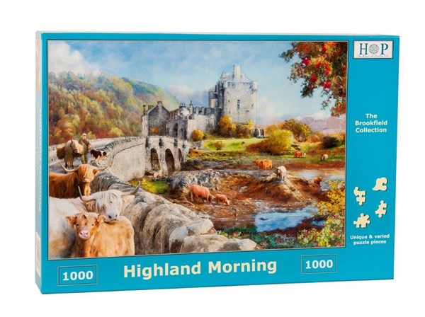 The House of Puzzles (3626) - "Highland Morning" - 1000 piezas
