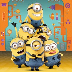 Ravensburger (21309) - "Minions" - 25 36 49 piezas