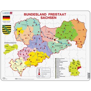 Larsen (K34) - "Bundesland: Freistaat Sachsen" - 70 piezas
