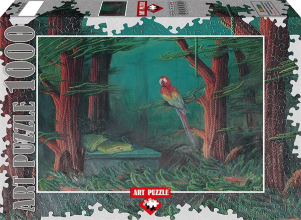 Art Puzzle (61015) - Ahmet Yesil: "The Guest of the Forest" - 1000 piezas