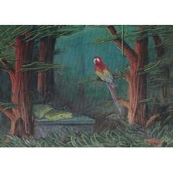 Art Puzzle (61015) - Ahmet Yesil: "The Guest of the Forest" - 1000 piezas