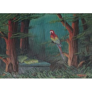 Art Puzzle (61015) - Ahmet Yesil: "The Guest of the Forest" - 1000 piezas
