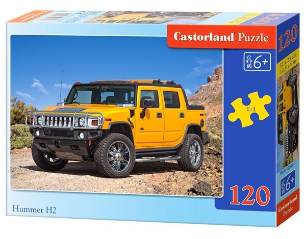 Castorland (B-12848) - "Hummer H2" - 120 piezas